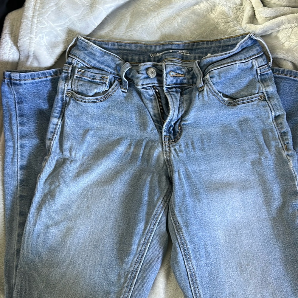 Old navy women’s rockstar super  skinny jeans size 0